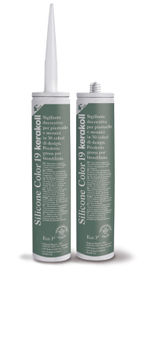Sellante decorativo para baldosas y mosaicos, referencia Silicone Color de Kerakoll. Color: 19